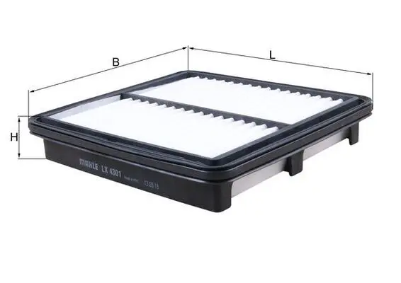 Filtru aer KNECHT LX 4301
