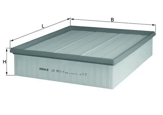 Filtru aer KNECHT LX 511/1