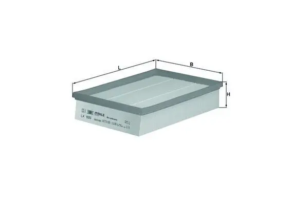 Filtru aer KNECHT LX 935