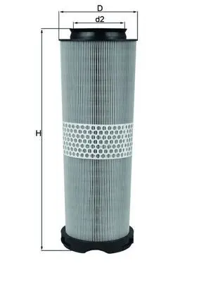 Filtru aer MAHLE LX 1020/1