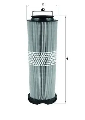 Filtru aer MAHLE LX 1020