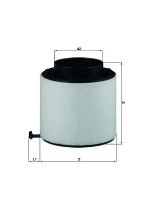 Filtru aer MAHLE LX 2092D
