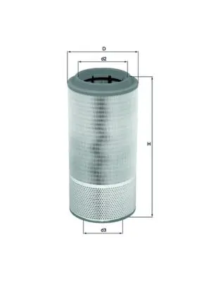 Filtru aer MAHLE LX 2109