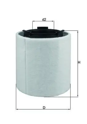 Filtru aer MAHLE LX 2831