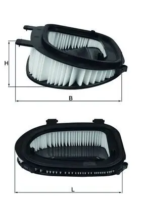 Filtru aer MAHLE LX 3541