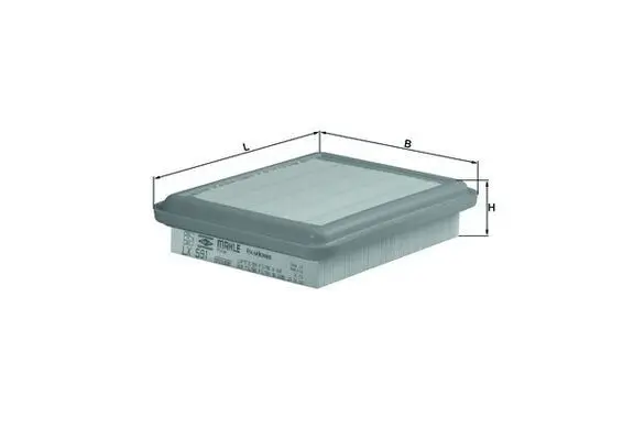Filtru aer MAHLE LX 591