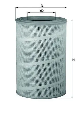 Filtru aer MAHLE LX 714
