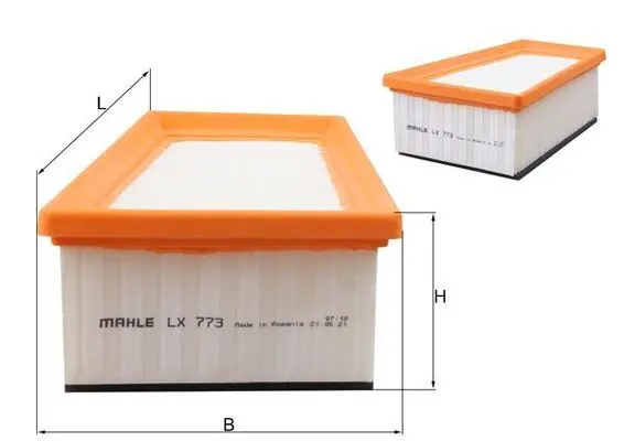 Filtru aer MAHLE LX 773