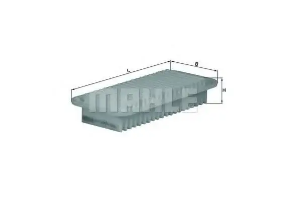 Filtru aer MAHLE ORIGINAL LX 1001