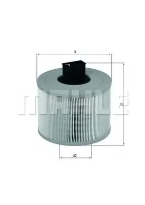 Filtru aer MAHLE ORIGINAL LX 1035