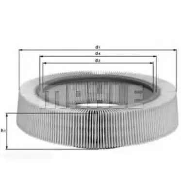 Filtru aer MAHLE ORIGINAL LX 114