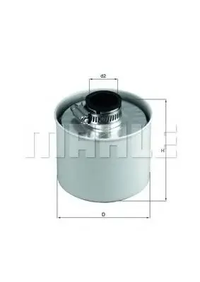 Filtru aer MAHLE ORIGINAL LX 1245