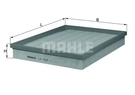 Filtru aer MAHLE ORIGINAL LX 1503