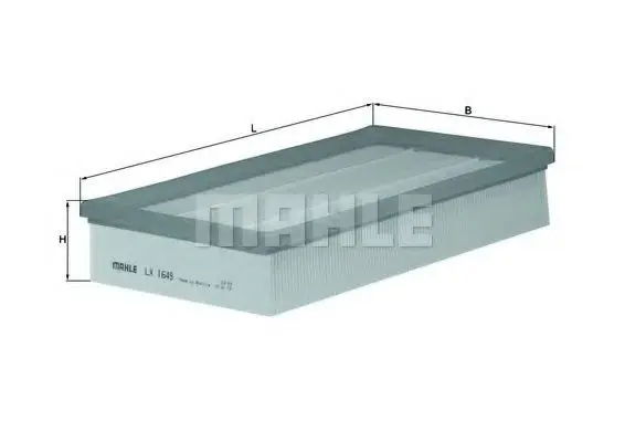 Filtru aer MAHLE ORIGINAL LX 1649