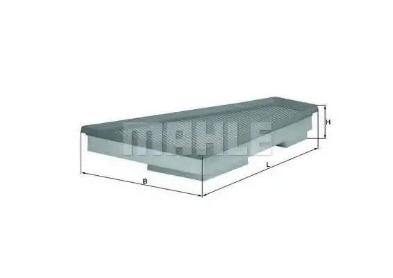 Filtru aer MAHLE ORIGINAL LX 1663