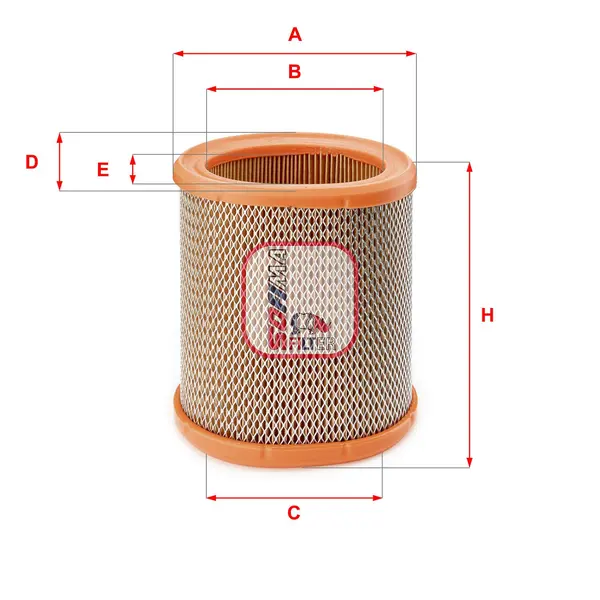 Filtru aer SOFIMA S 7258 A
