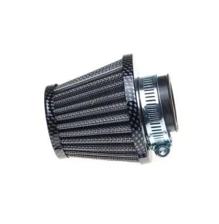 Filtru aer sport conic, d.54mm, carbon