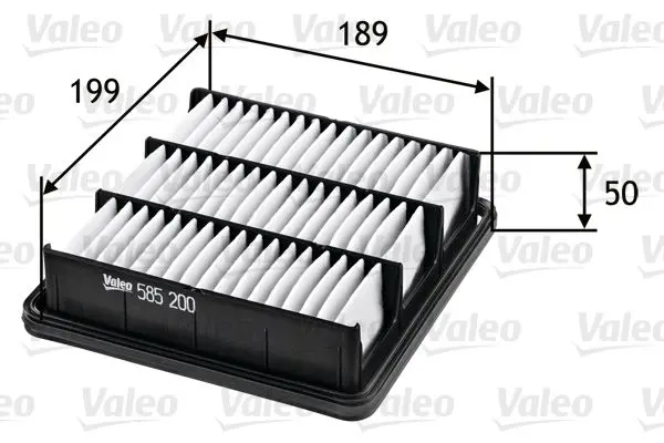 Filtru aer VALEO 585200