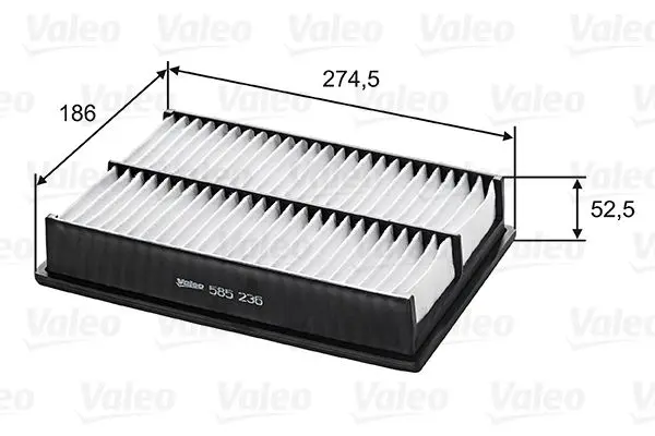 Filtru aer VALEO 585236