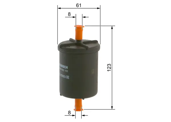 filtru combustibil BOSCH 0 450 902 151