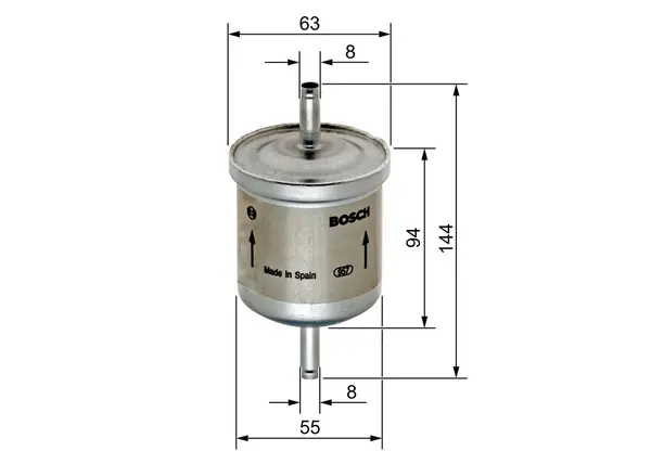 filtru combustibil BOSCH 0 450 905 280