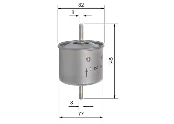 Filtru combustibil BOSCH 0 450 905 324