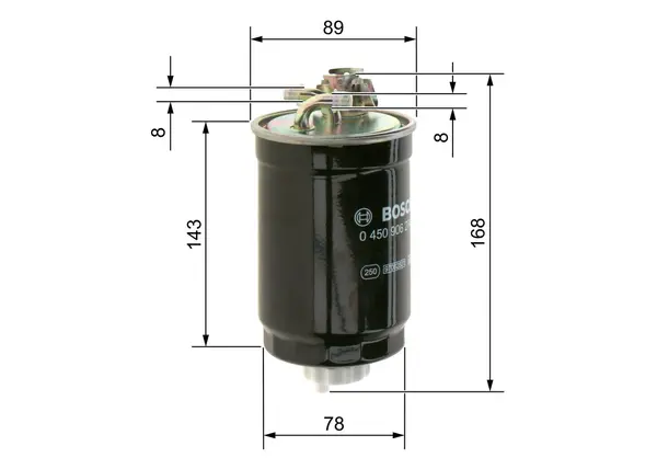 filtru combustibil BOSCH 0 450 906 274