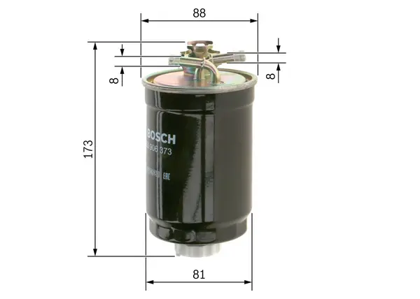 filtru combustibil BOSCH 0 450 906 373
