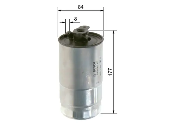 filtru combustibil BOSCH 0 450 906 451