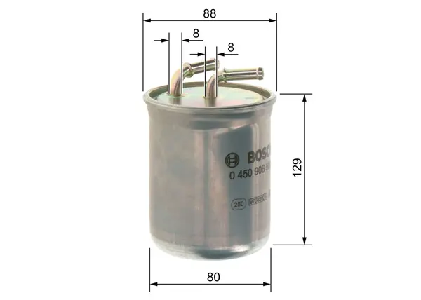 filtru combustibil BOSCH 0 450 906 500