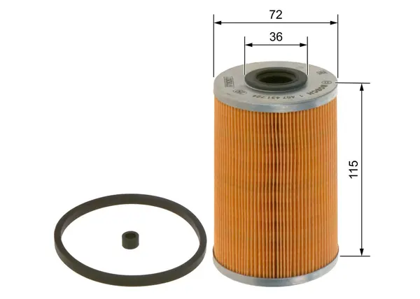 filtru combustibil BOSCH 1 457 431 724