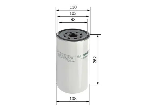 filtru combustibil BOSCH F 026 402 017