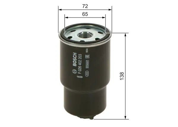 filtru combustibil BOSCH F 026 402 203