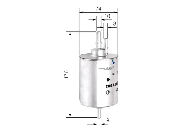 filtru combustibil BOSCH F 026 403 003