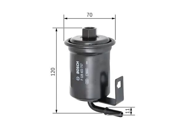 filtru combustibil BOSCH F 026 403 757