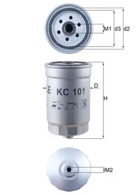 filtru combustibil KNECHT KC 101