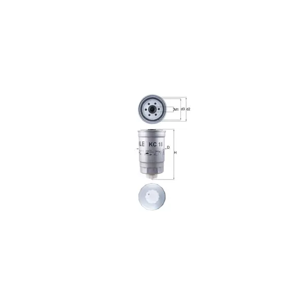 Filtru combustibil MAHLE KC 18
