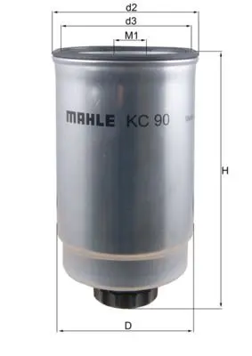 filtru combustibil MAHLE KC 90