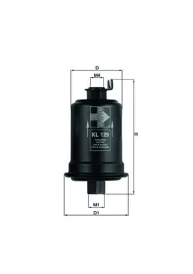 filtru combustibil MAHLE KL 129