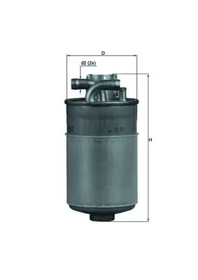 filtru combustibil MAHLE KL 154