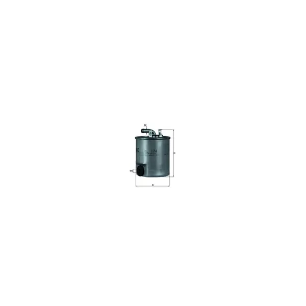 Filtru combustibil MAHLE KL 174