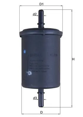 filtru combustibil MAHLE KL 248