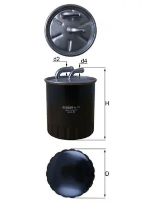 filtru combustibil MAHLE KL 313