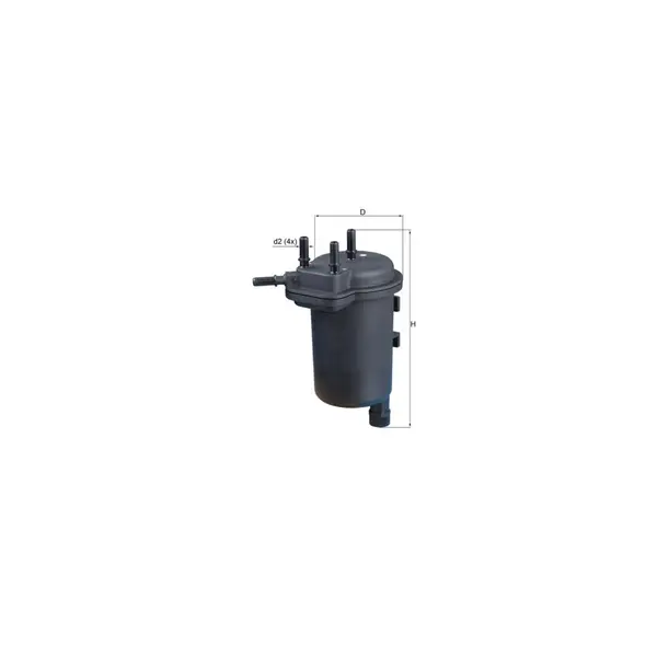 Filtru combustibil MAHLE KL 430