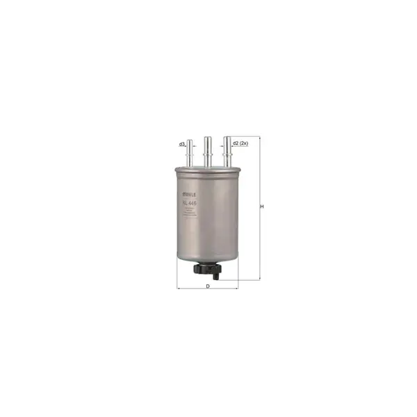 Filtru combustibil MAHLE KL 446