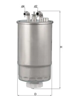 filtru combustibil MAHLE KL 568