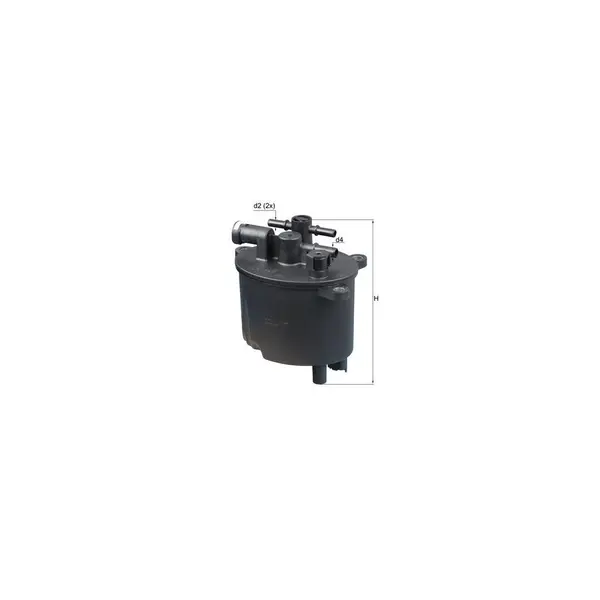 Filtru combustibil MAHLE KL 581