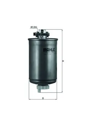 filtru combustibil MAHLE KL 75