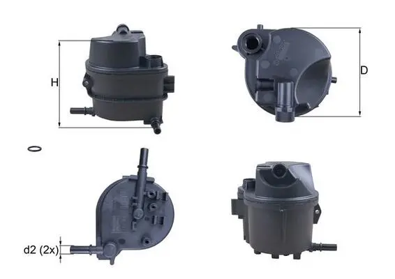 filtru combustibil MAHLE KL 777D