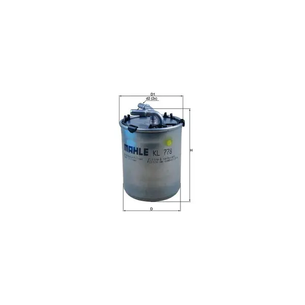 Filtru combustibil MAHLE KL 778